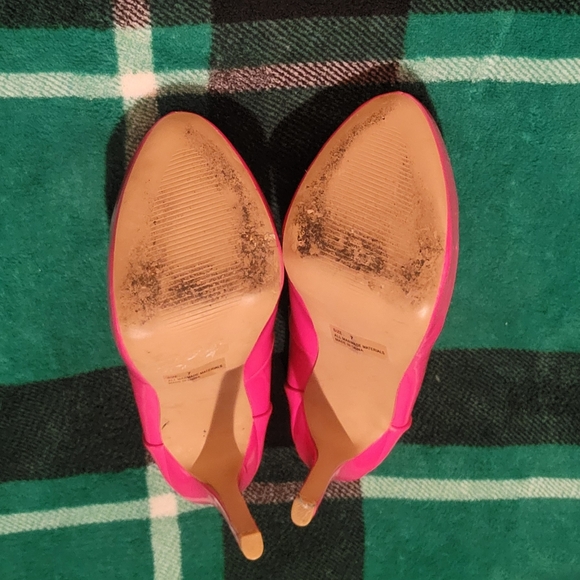 🔥🔥3XHP🔥🔥7-5-24🔥3-31-25🔥4-14-25🔥WOMENS BODY CENTRAL STILETTO PINK SIZE 7 - Picture 5 of 12